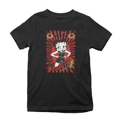Betty Boop Revolution Poster Style Kids T-Shirt
