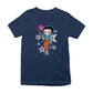 Betty Boop Pink Stars and Polka Dots Kids T-Shirt