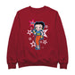 Betty Boop Pink Stars and Polka Dots Men's Sweatshirt