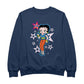 Betty Boop Pink Stars and Polka Dots Men's Sweatshirt