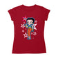 Betty Boop Pink Stars and Polka Dots Women's T-Shirt