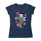 Betty Boop Pink Stars and Polka Dots Women's T-Shirt