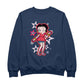 Betty Boop Espadrilles Dots and Stars Women's Sweatshirt