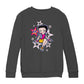Betty Boop Sitting Stars and Dots Kids Sweatshirt