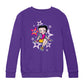 Betty Boop Sitting Stars and Dots Kids Sweatshirt