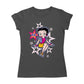 Betty Boop Sitting Stars and Dots Women's T-Shirt