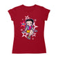 Betty Boop Sitting Stars and Dots Women's T-Shirt