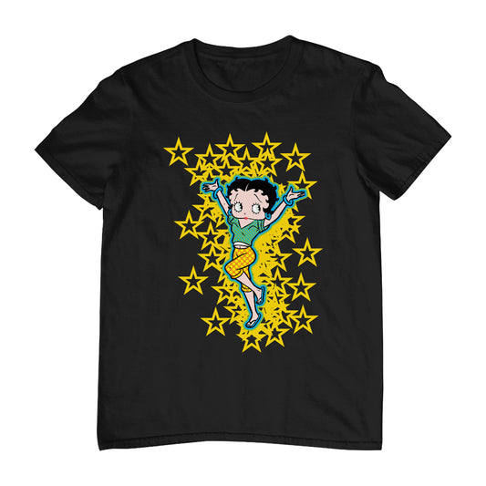Betty Boop Gold Stars Men's T-Shirt