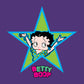 Betty Boop Green And Blue Star Kids T-Shirt