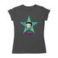 Betty Boop Green And Blue Star Women's T-Shirt