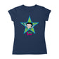 Betty Boop Green And Blue Star Women's T-Shirt