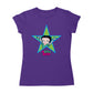 Betty Boop Green And Blue Star Women's T-Shirt