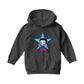 Betty Boop Big Blue Star Kids Hooded Sweatshirt