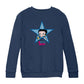 Betty Boop Big Blue Star Kids Sweatshirt