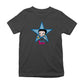 Betty Boop Big Blue Star Kids T-Shirt