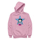 Betty Boop Big Blue Star Women's Hooded Sweatshirt