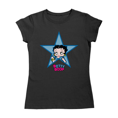 Betty Boop Big Blue Star Women's T-Shirt