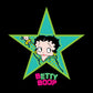 Betty Boop Big Green Star Kids T-Shirt