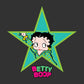 Betty Boop Big Green Star Kids T-Shirt