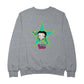 Betty Boop Big Green Star Men's Sweatshirt