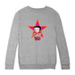 Betty Boop Pink And Orange Star Kids Sweatshirt