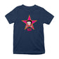 Betty Boop Pink And Orange Star Kids T-Shirt