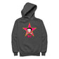 Betty Boop Pink And Orange Star Men's Hooded Sweatshirt