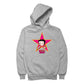 Betty Boop Pink And Orange Star Men's Hooded Sweatshirt