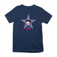 Betty Boop Purple And Blue Star Kids T-Shirt