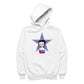 Betty Boop Purple And Blue Star Men's Hooded Sweatshirt