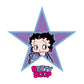 Betty Boop Purple And Blue Star Kids T-Shirt