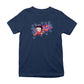 Betty Boop Purple Stars And Dots Kids T-Shirt