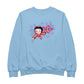 Betty Boop Purple Stars And Dots Men's Sweatshirt