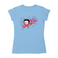 Betty Boop Purple Stars And Dots Women's T-Shirt