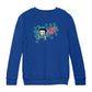 Betty Boop Green Stars With Dots Kids Sweatshirt