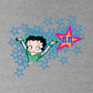 Betty Boop Dots And Blue Stars Men's T-Shirt