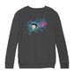Betty Boop Dots And Blue Stars Kids Sweatshirt