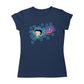 Betty Boop Dots And Blue Stars Women's T-Shirt