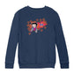 Betty Boop Dots And Orange Stars Kids Sweatshirt