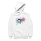 Betty Boop Green Top Purple Stars Men's Hooded Sweatshirt