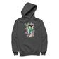 Betty Boop Pink Boots Light Pink Stars Men's Hooded Sweatshirt
