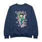 Betty Boop Pink Boots Light Pink Stars Men's Sweatshirt