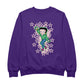 Betty Boop Pink Boots Light Pink Stars Men's Sweatshirt
