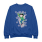 Betty Boop Pink Boots Light Pink Stars Men's Sweatshirt