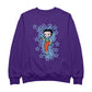 Betty Boop Small Blue Stars Men's Sweatshirt