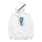 Betty Boop Small Blue Stars Women's Hooded Sweatshirt