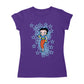 Betty Boop Small Blue Stars Women's T-Shirt