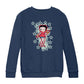 Betty Boop Small Light Green Stars Kids Sweatshirt