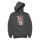 Betty Boop Small Light Green Stars Men's Hooded Sweatshirt