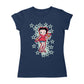 Betty Boop Small Light Green Stars Women's T-Shirt